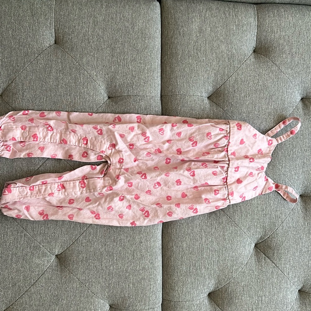 Pink Heart Jumpsuit